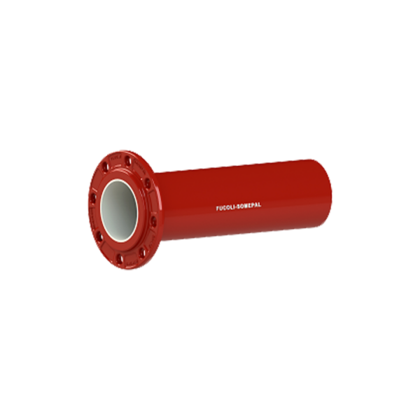 Tubo com uma flange e ponta lisa 11.2900